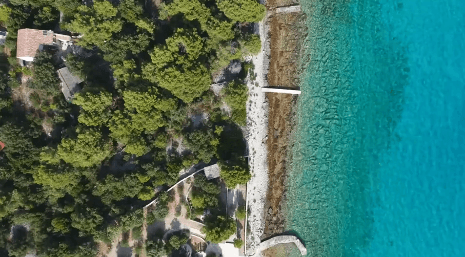 Blue lagoon and the shipwreck